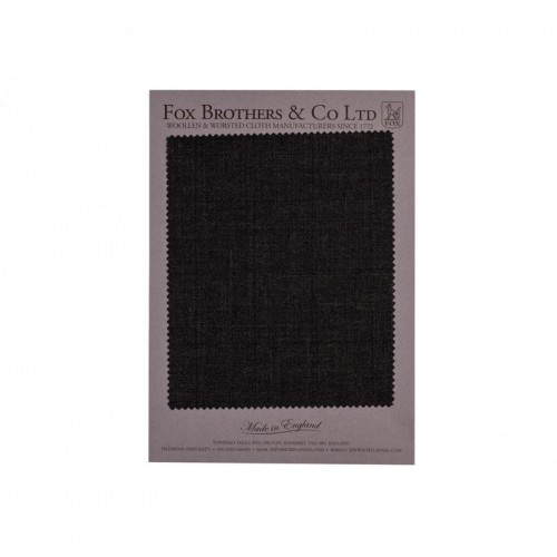 CHARCOAL PLAIN WEAVE SUBTLE WINDOWPANE